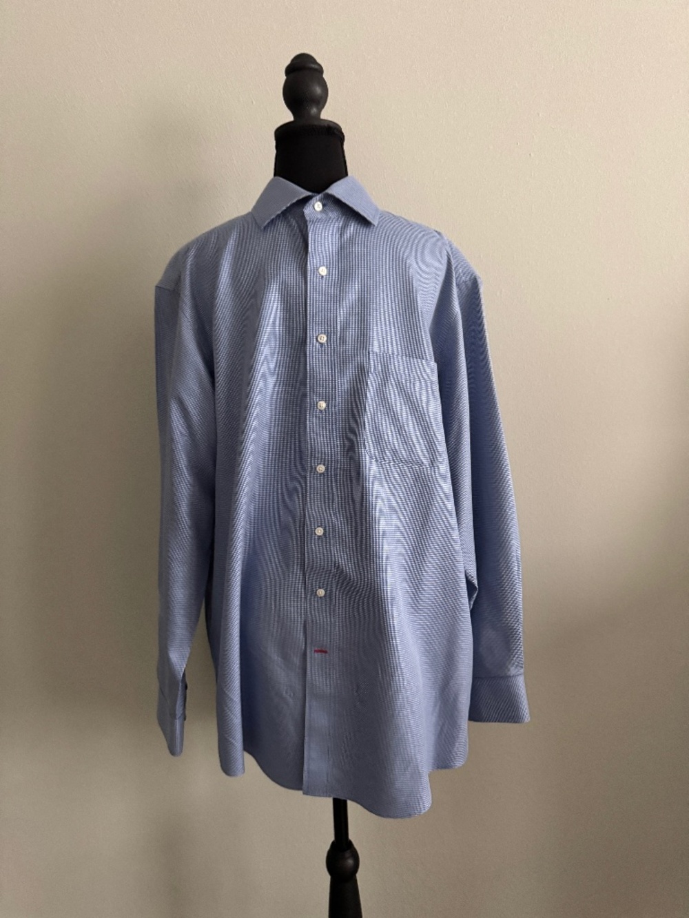 Daniel Cremieux Signature Label Long Sleeve Woven Shirt; Textured Woven Pattern